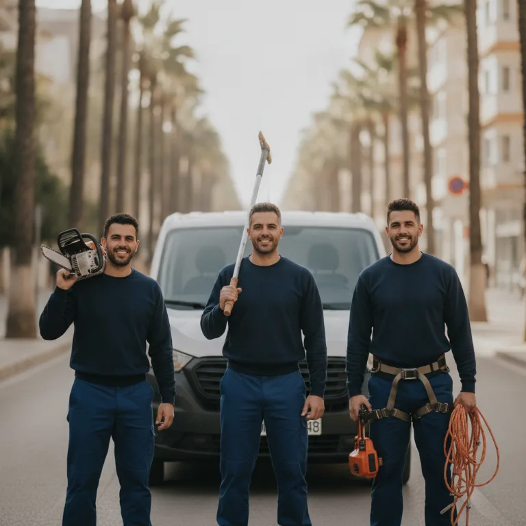 Tala de Árboles equipo en Irun